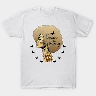 Gold Goddess Queen Esther Anointing High Favor T-Shirt